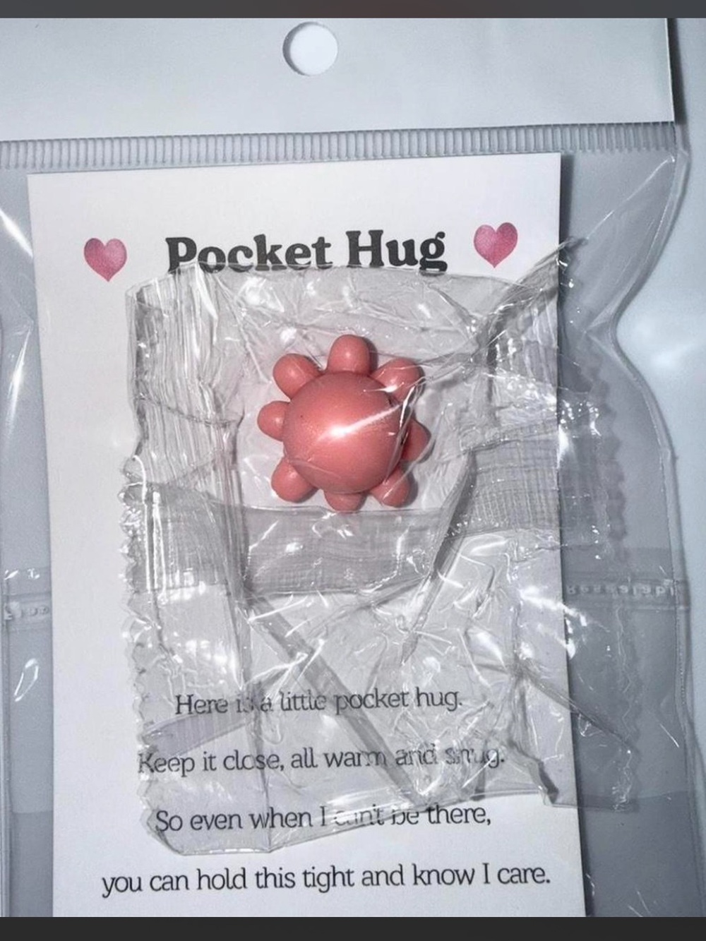 $2 Pocket Hug Pink Octopus Comfort Token $2 WHEN BUNDLED WITH 3 OR MORE ITEMS - Picture 4 of 6
